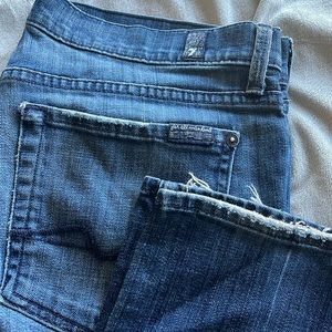 7 for All Mankind straight leg size 31